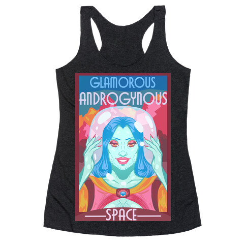 Glamorous Androgynous Space Racerback Tank Top