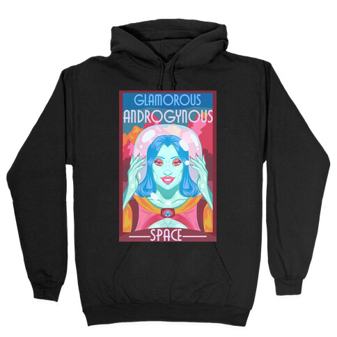 Glamorous Androgynous Space Hooded Sweatshirt