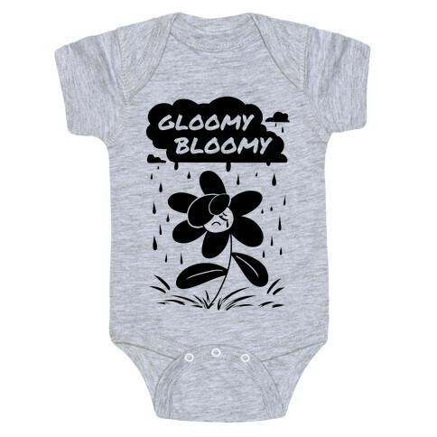 Gloomy Bloomy Baby One-Piece