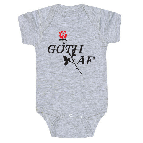 Goth AF Baby One-Piece