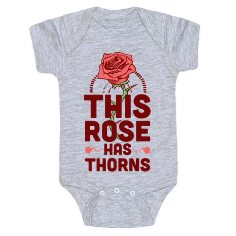 This Rose Has Thorns Baby One-Piece