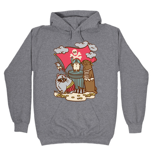 Captain Hedgie's Salty Crew Hooded Sweatshirt