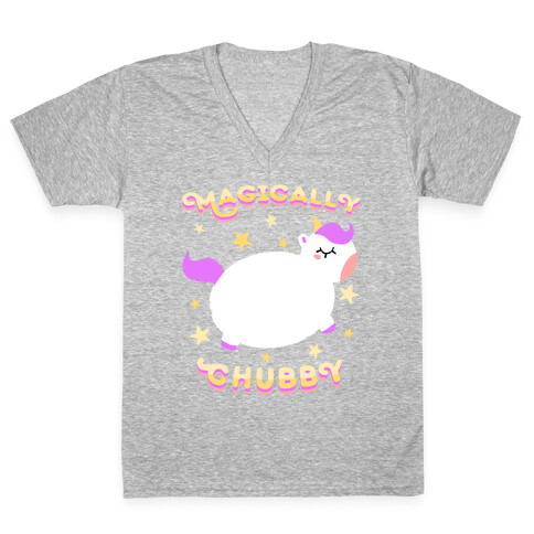 Magically Chubby V-Neck Tee Shirt