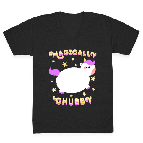 Magically Chubby V-Neck Tee Shirt