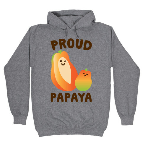 Proud Papaya Hooded Sweatshirt