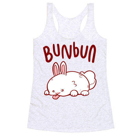 Bunbun Derpy Bunny Racerback Tank Top