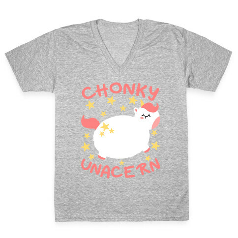 Chonky Unacern V-Neck Tee Shirt