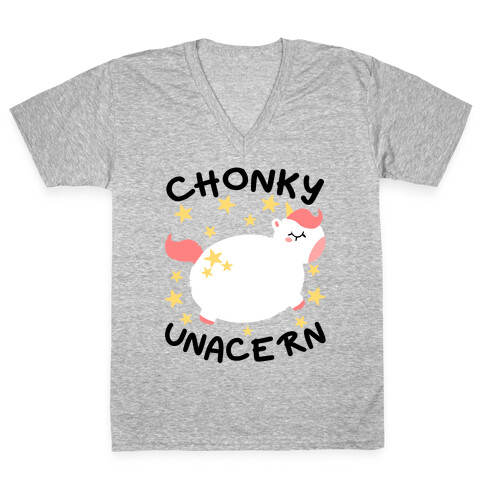 Chonky Unacern V-Neck Tee Shirt