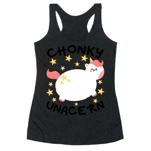 Chonky Unacern Racerback Tank Top