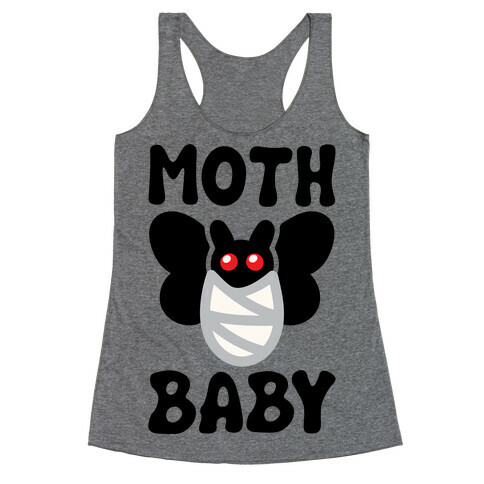 Mothman Baby Parody Racerback Tank Top