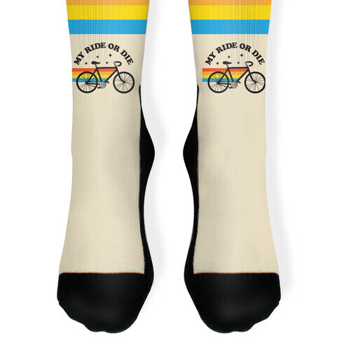 My Ride Or Die Bicycle Sock
