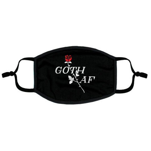 Goth AF Flat Face Mask