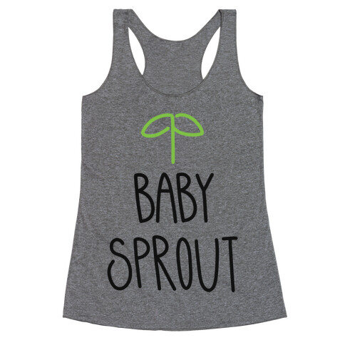 Baby Sprout Racerback Tank Top