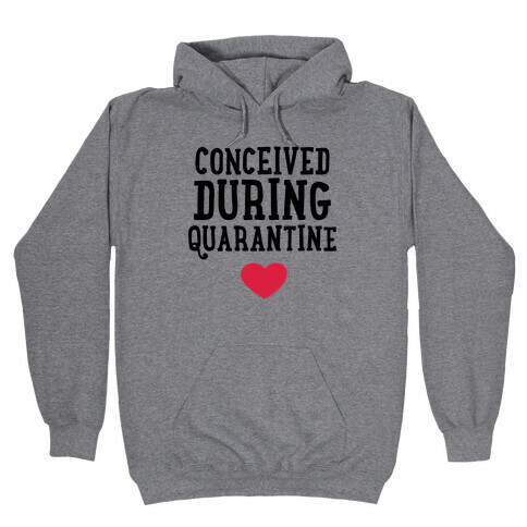 Conceived During Quarantine Hooded Sweatshirt