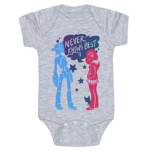 Never Knows Best Baby One-Piece