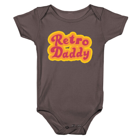 Retro Daddy Baby One-Piece