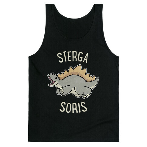 Derpy Stegosaurus Animal Tank Top