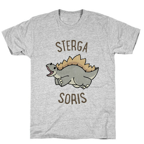 Derpy Stegosaurus Animal T-Shirt