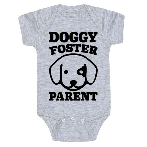 Doggy Foster Parent Baby One-Piece