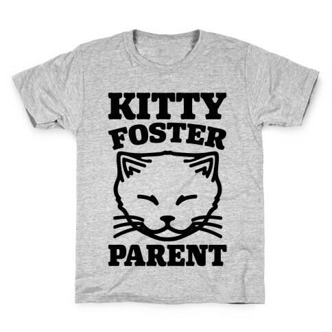 Kitty Foster Parent Kids T-Shirt