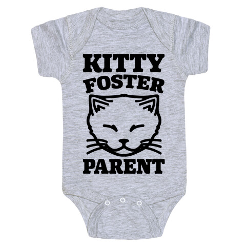 Kitty Foster Parent Baby One-Piece