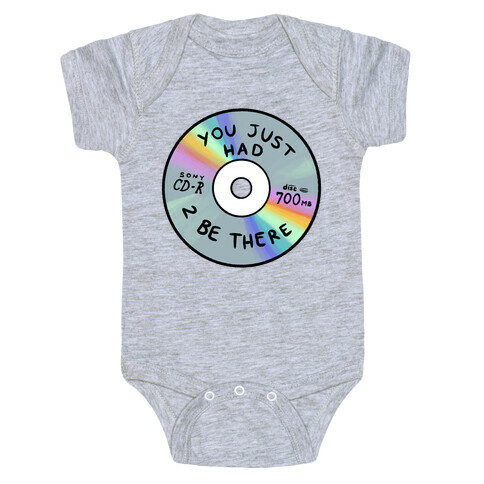 You Just Had To Be There - Mix CD Baby One-Piece