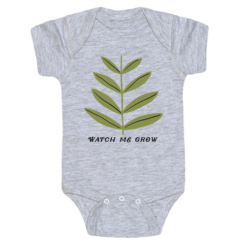 Watch Me Grow Plant Baby One-Piece