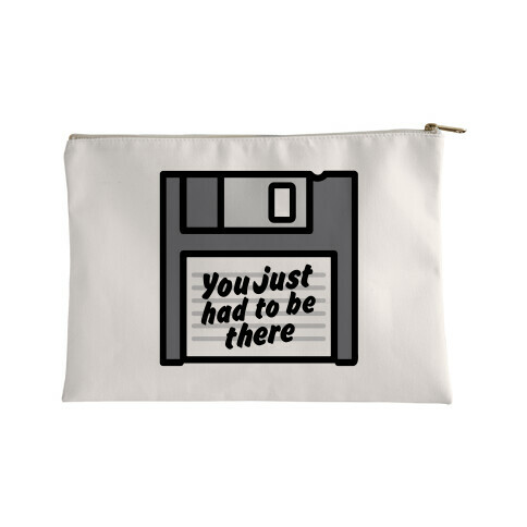 You Just Had To Be There Floppy Disk Parody Accessory Bag