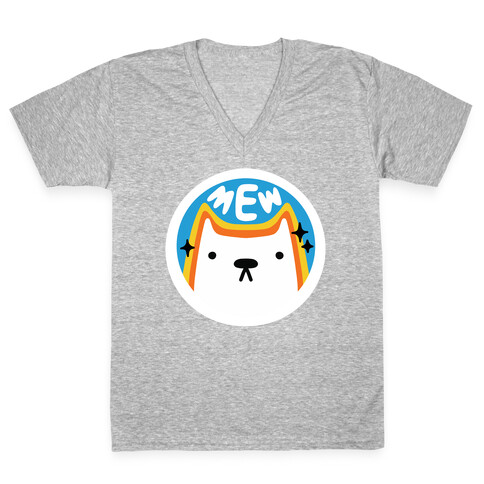 Mew V-Neck Tee Shirt