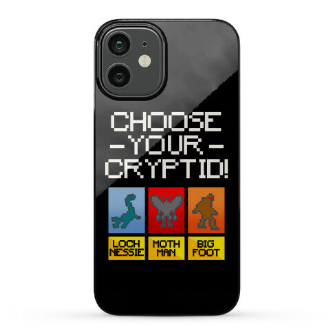 Choose Your Cryptid Phone Cases LookHUMAN