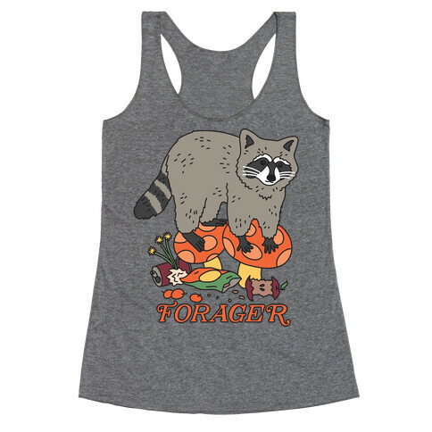 Forager Raccoon Racerback Tank Top