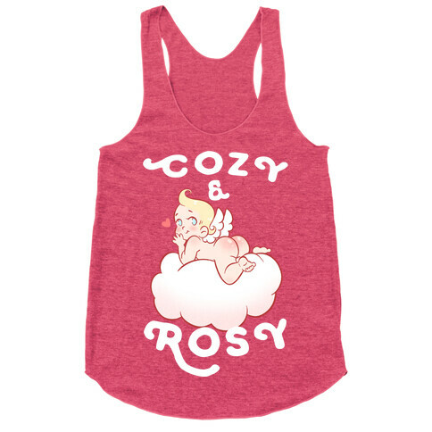 Cozy & Rosy Racerback Tank Top