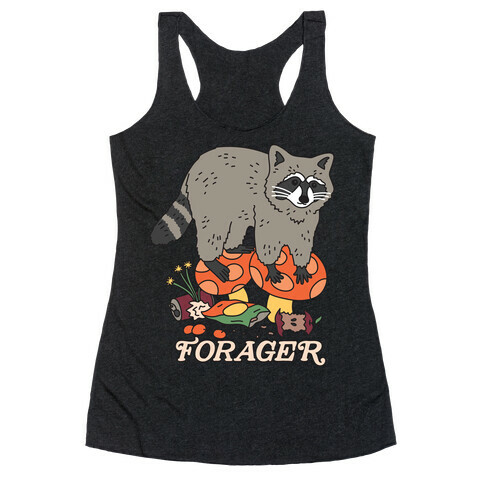 Forager Raccoon Racerback Tank Top