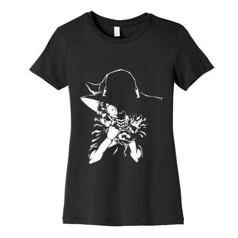 Witch In The Dark Womens T-Shirt