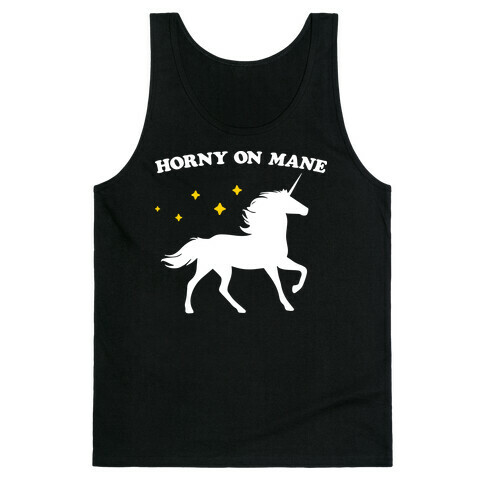 Horny On Mane Unicorn Tank Top
