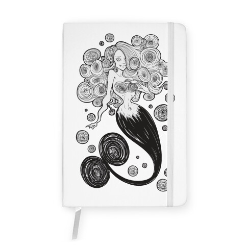 Spirals Mermaid Parody Notebook