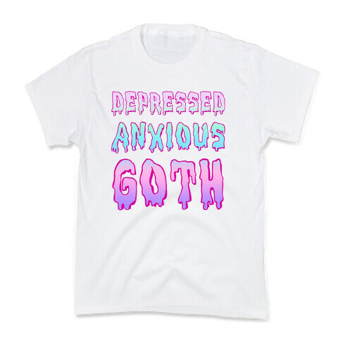 Depressed Anxious Goth Kids T-Shirt