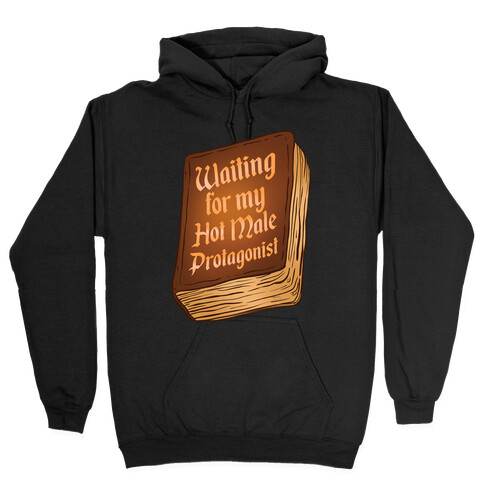 Waiting for my Hot Male Protagonist Hooded Sweatshirt