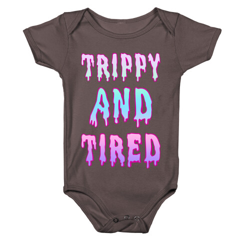 Trippy and Tired Baby One-Piece