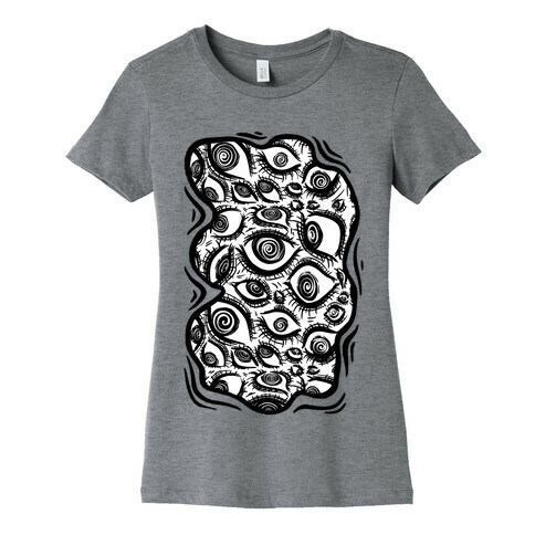 Sanpaku Eyes Tee White Womens T-Shirt