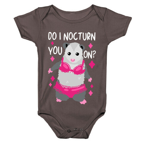 Do I Nocturn You On? Opossum Baby One-Piece