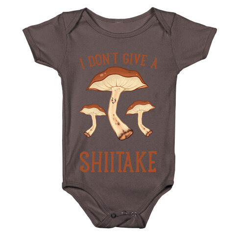 I Don't Give A Shiitake Baby One-Piece