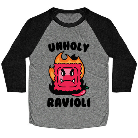 Unholy Ravioli Baseball Tee