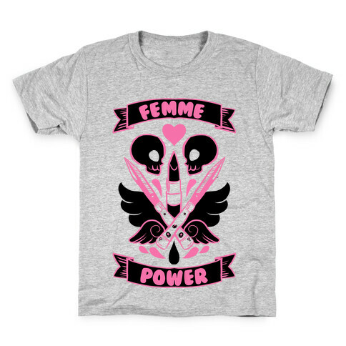 Femme Power Kids T-Shirt