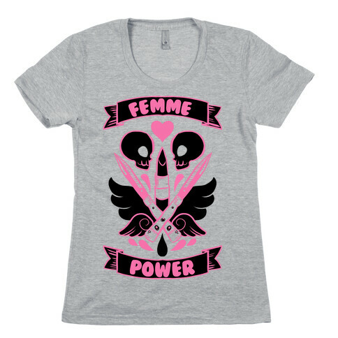 Femme Power Womens T-Shirt