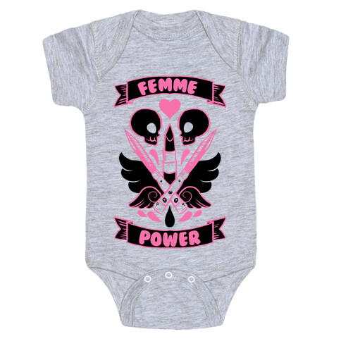 Femme Power Baby One-Piece