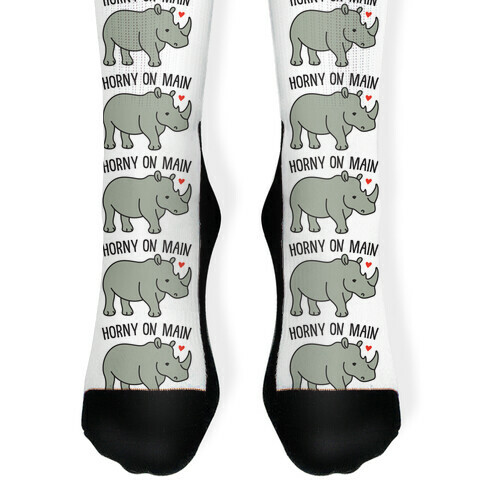 Horny On Main Rhino Sock