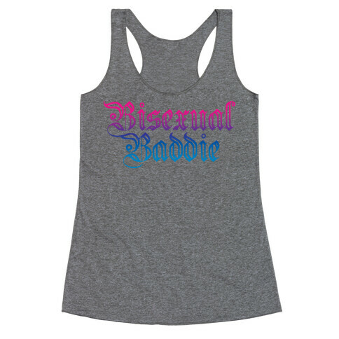 Bisexual Baddie Racerback Tank Top