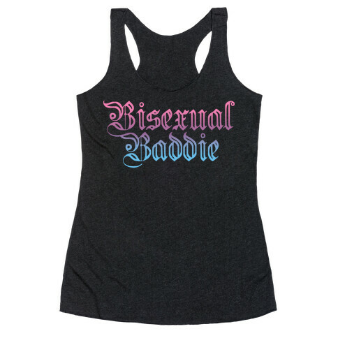 Bisexual Baddie Racerback Tank Top