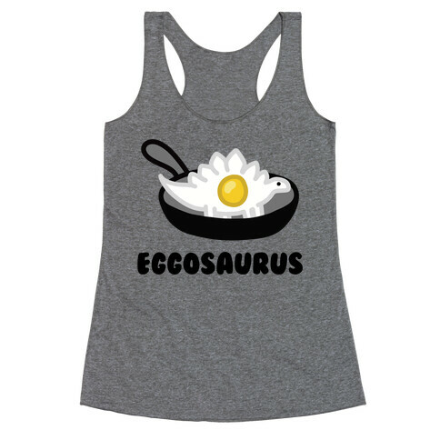 Eggosaurus Racerback Tank Top